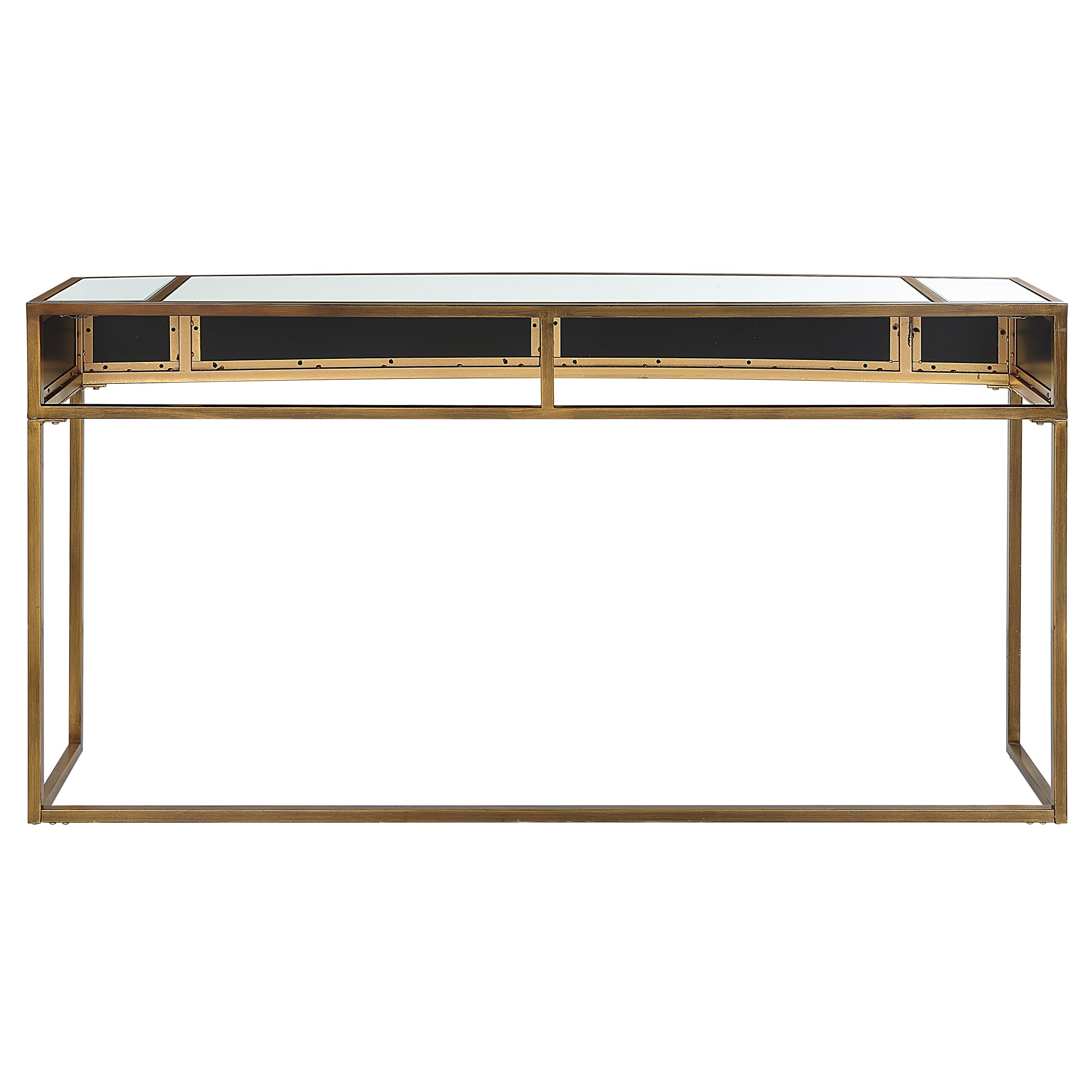 Uttermost Reflect Reflect Mirrored Console Table