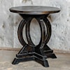 Uttermost Accent Furniture - Occasional Tables Maiva Black Accent Table