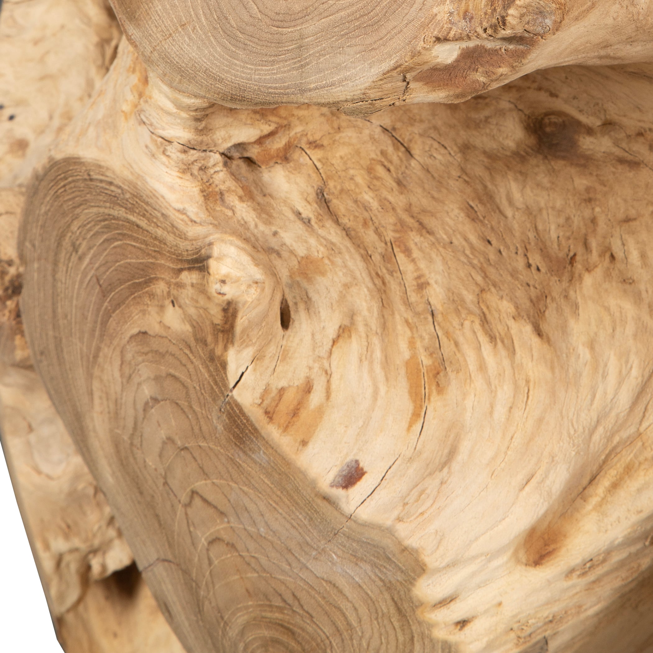 Uttermost Sola Sola Handcrafted Teak Side Table