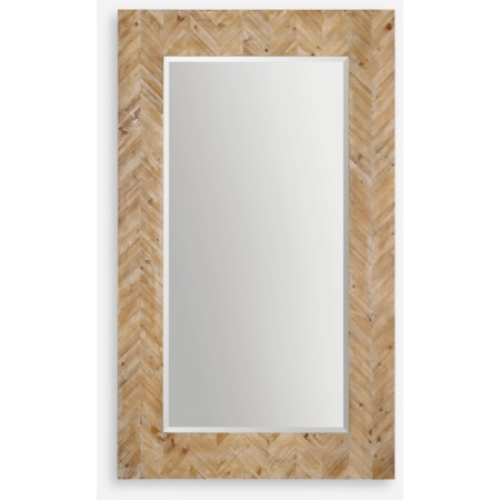 Demetria Oversized Wooden Mirror