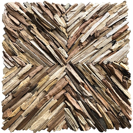 Outland Drift Wood Wall Decor