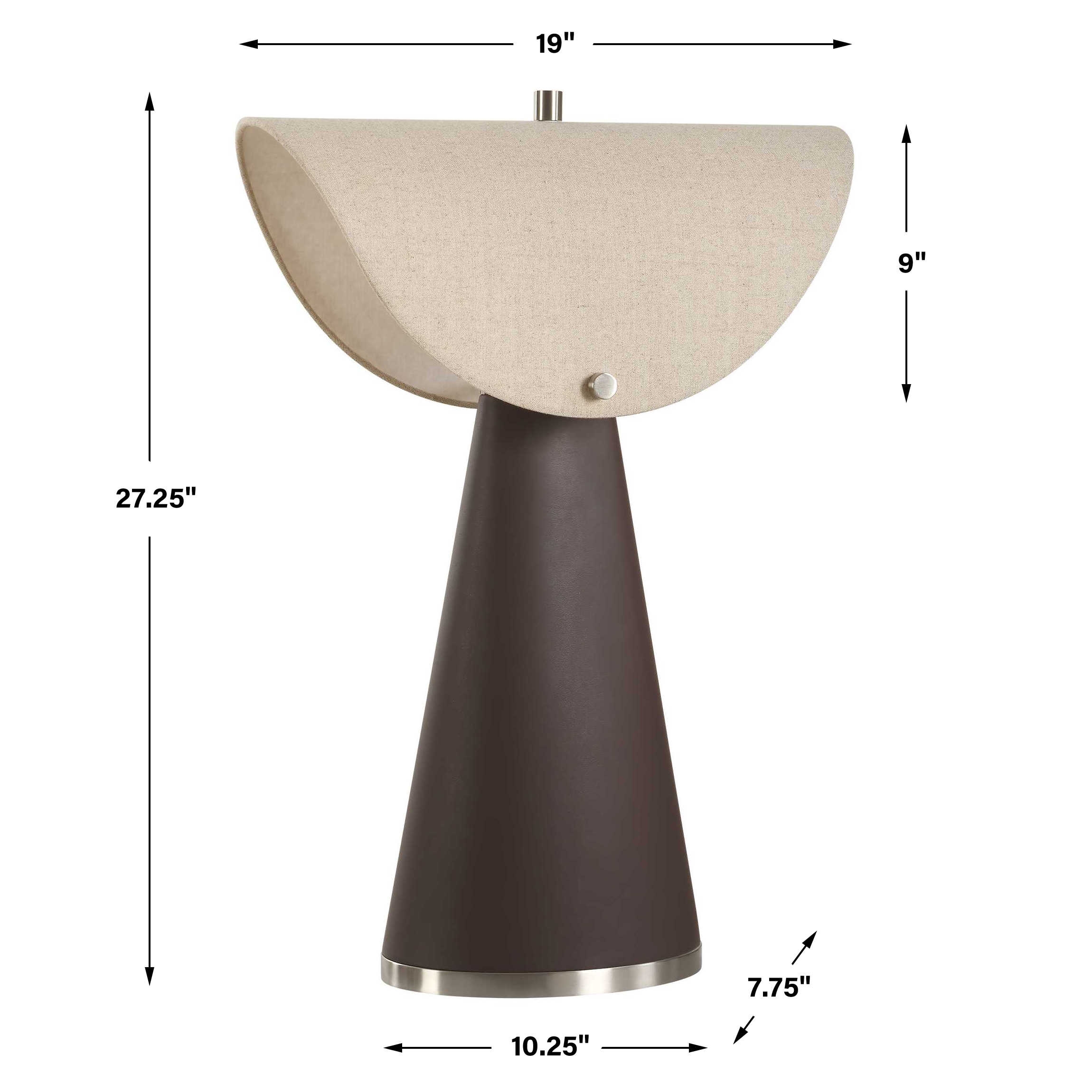 Conover Brown Modern Table Lamp