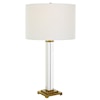 Uttermost Crystal Column Crystal Column Table Lamp