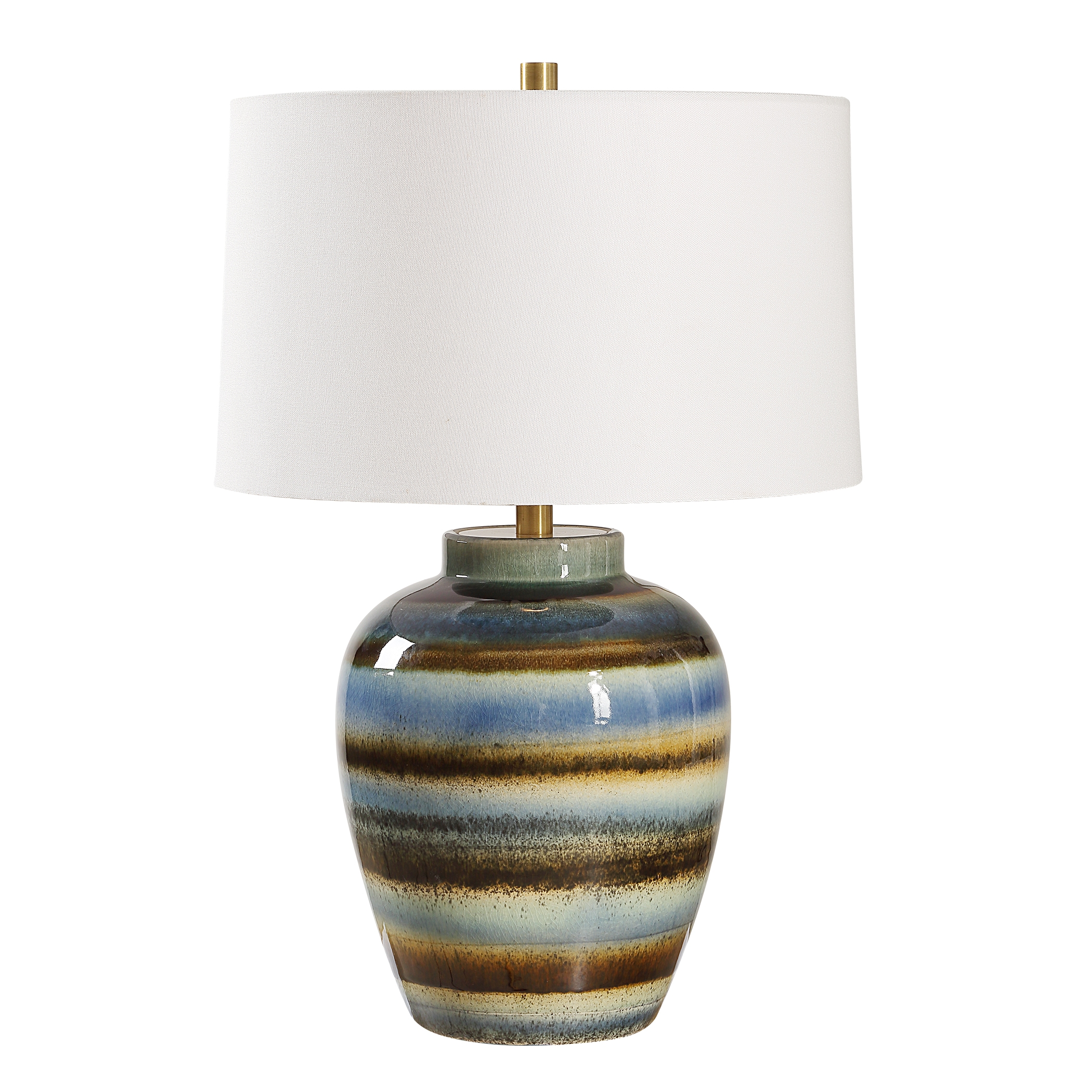 Judarn Blue Brown Table Lamp