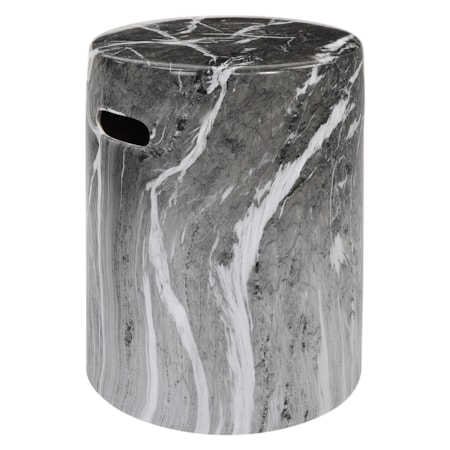 Marvel Marbled Garden Stool