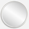 Uttermost Crofton Crofton Lighted Brass Round Mirror