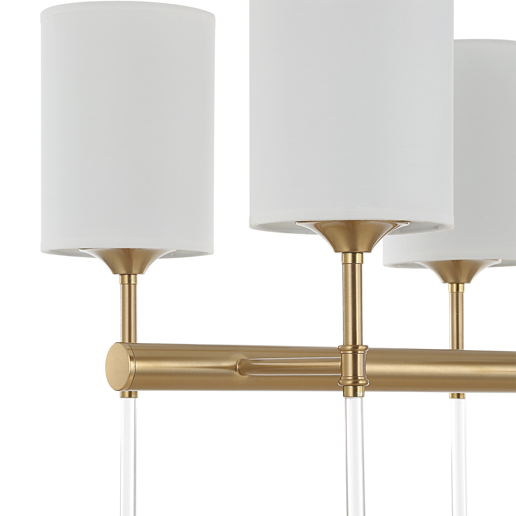 Uttermost Awyr Awyr 8 Light Linear Chandelier