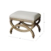 Uttermost Accent Furniture - Benches Karline Small Bench