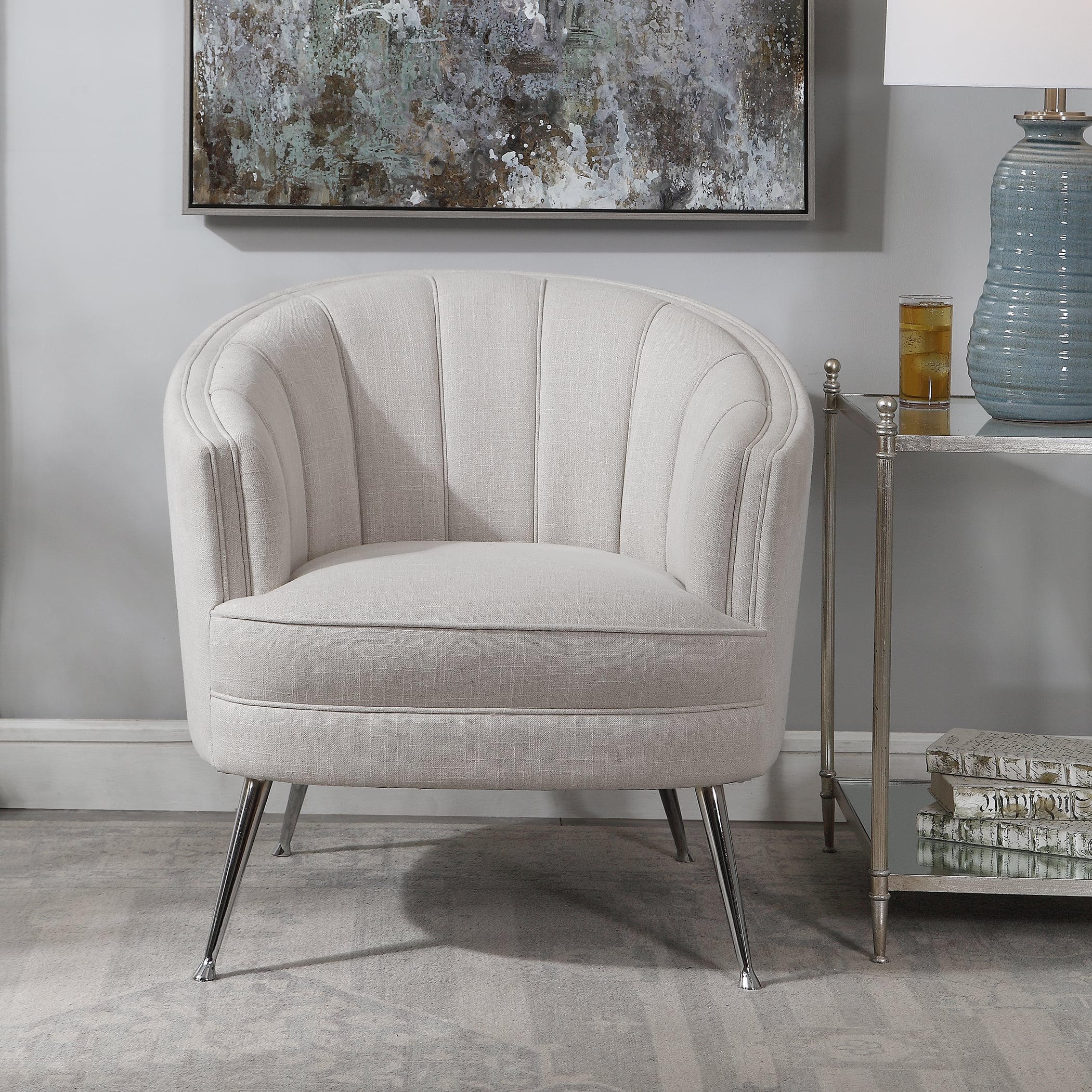 Janie Mid-Century Accent Chair