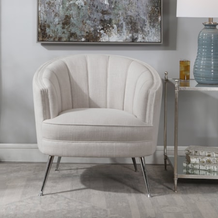 Janie Mid-Century Accent Chair