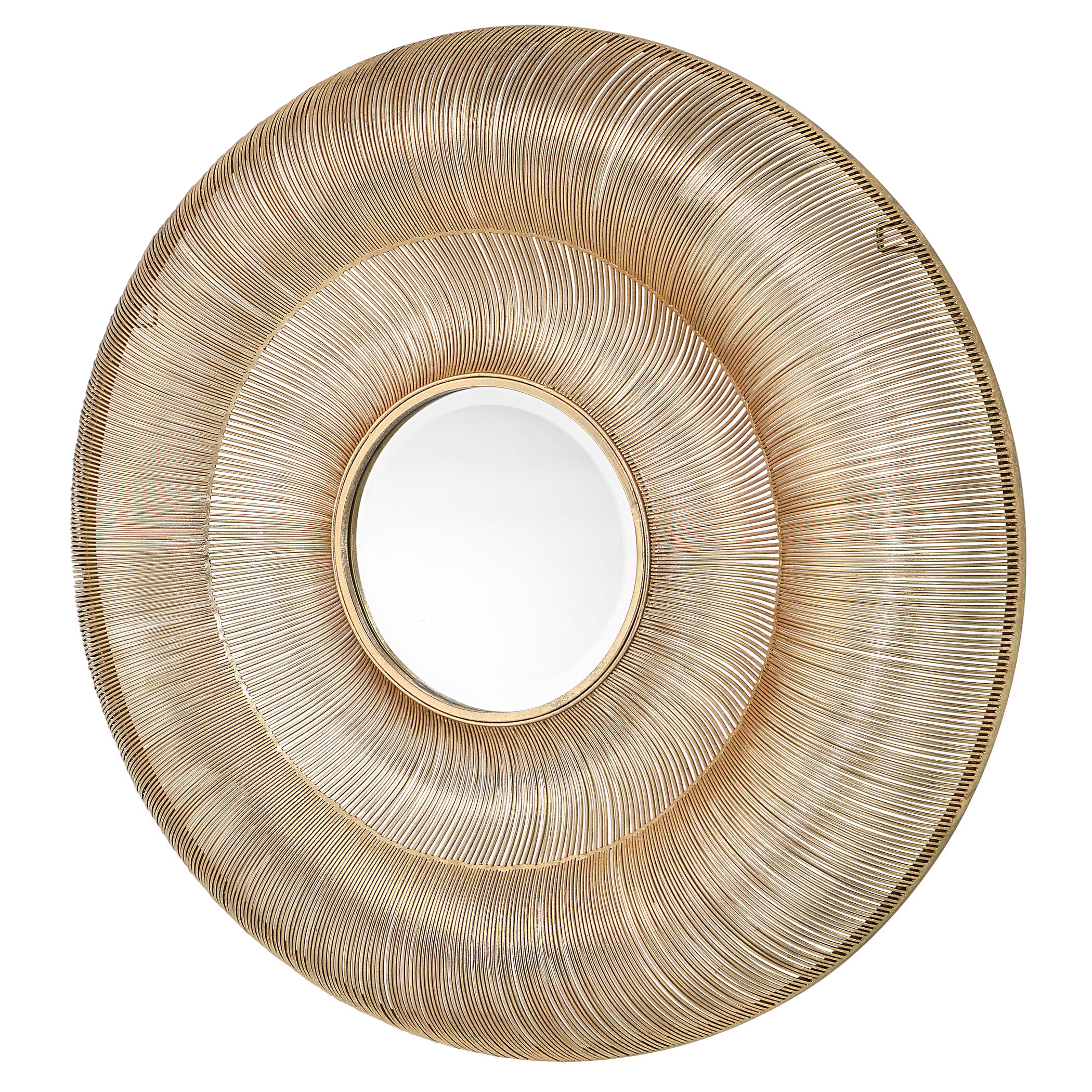 Uttermost Bauble Bauble Round Gold Mirror