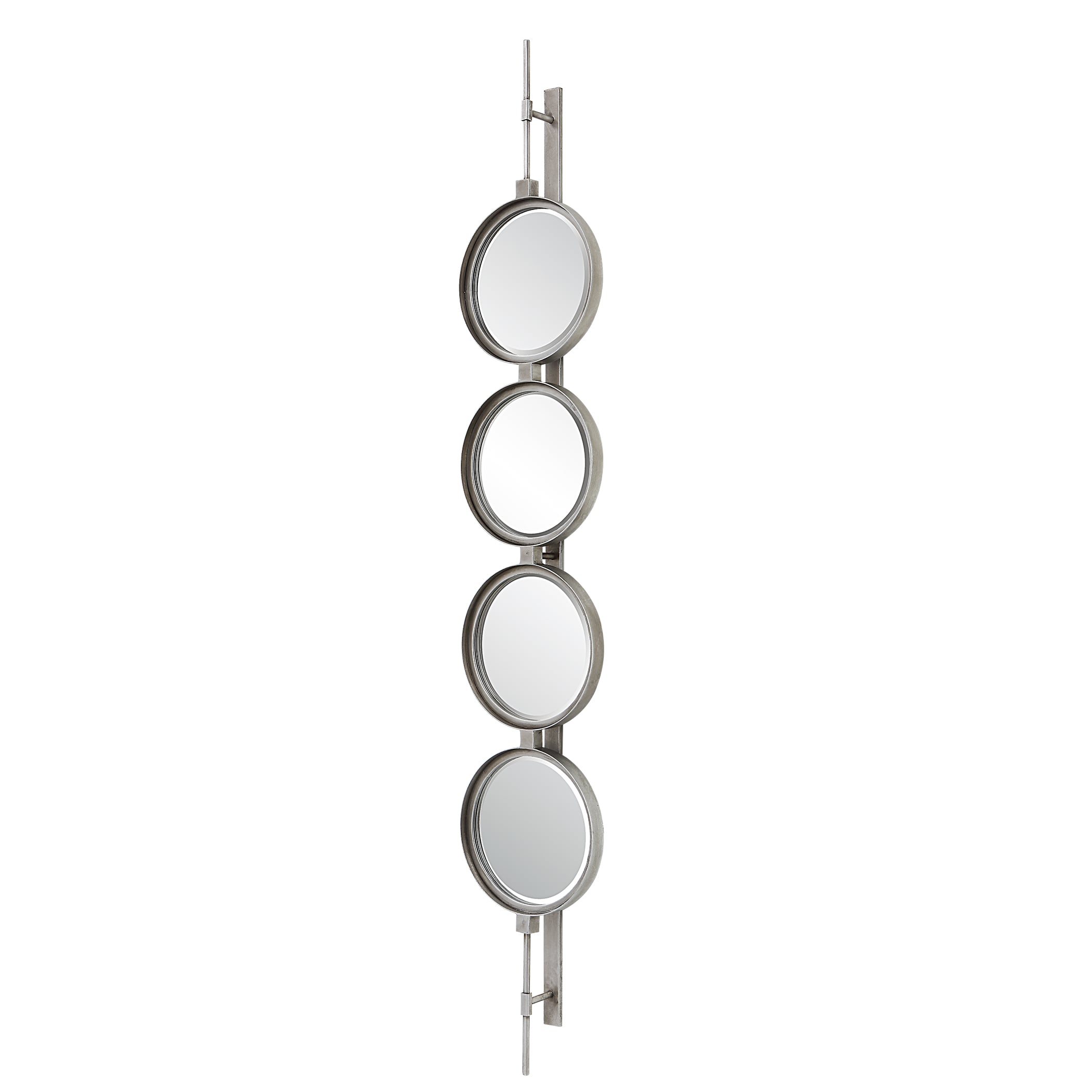 Uttermost Button Button Silver Mirror