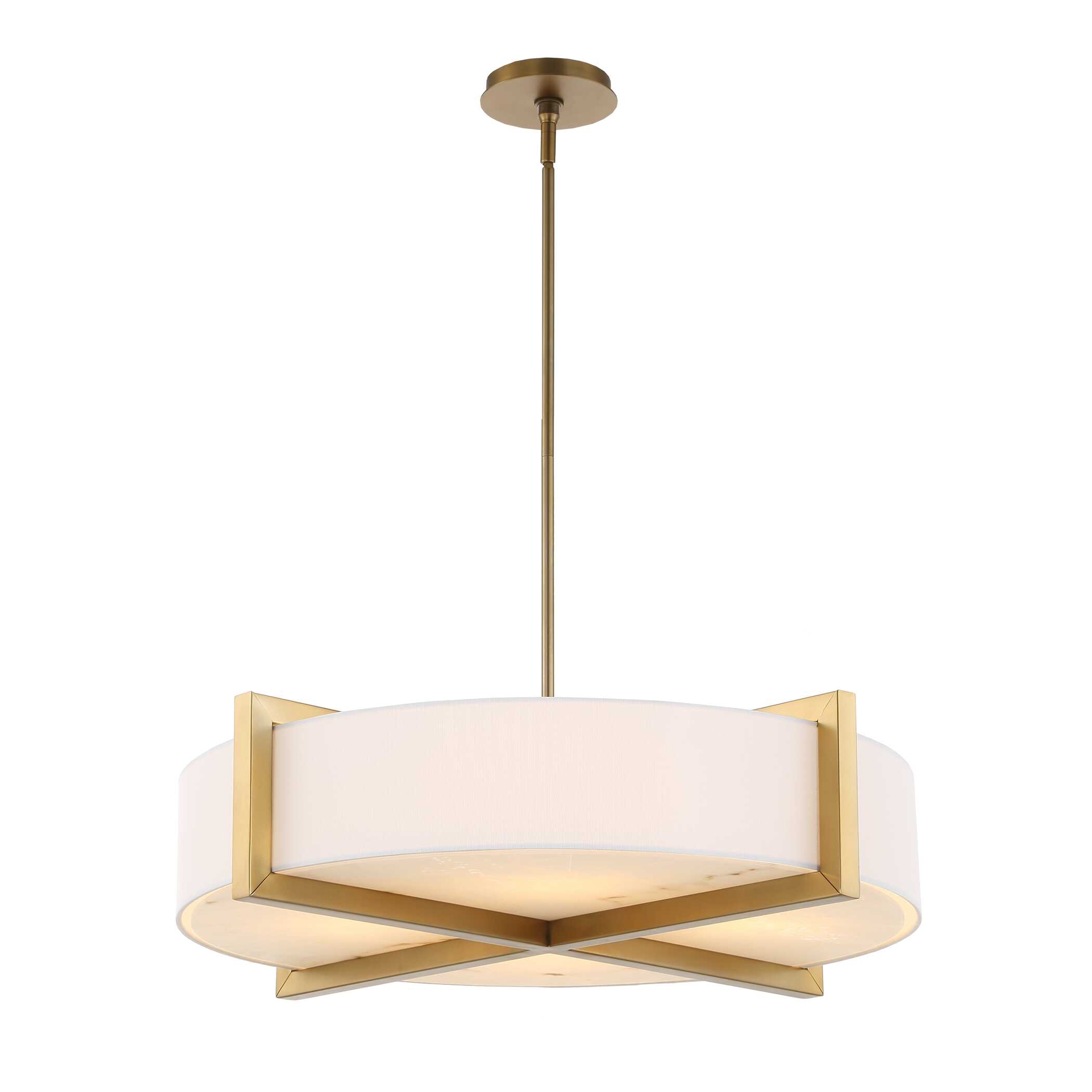 Uttermost Cresson Cresson 4 Light Drum Pendant