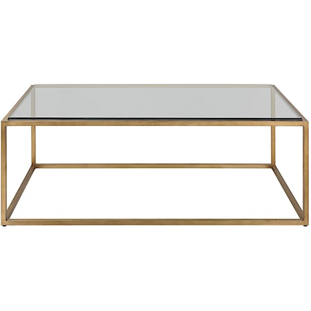 Bravura Gold Coffee Table