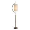 Uttermost Floor Lamps Balaour Antique Brass Floor Lamp