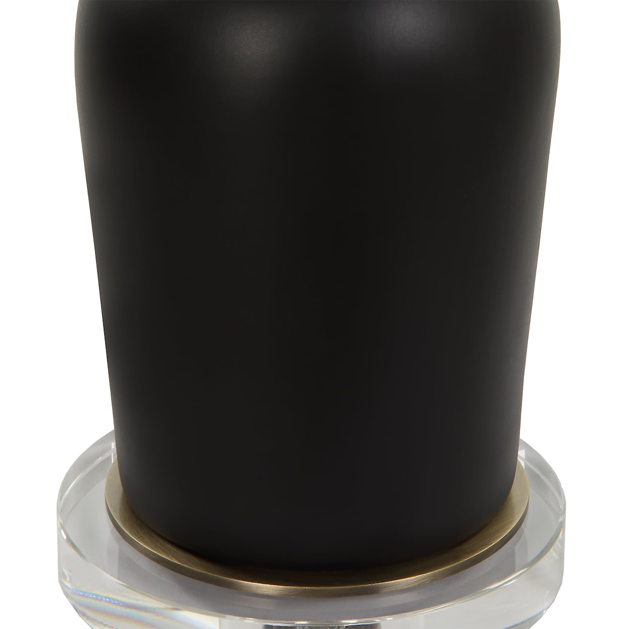 Uttermost Caviar Caviar Black Table Lamp