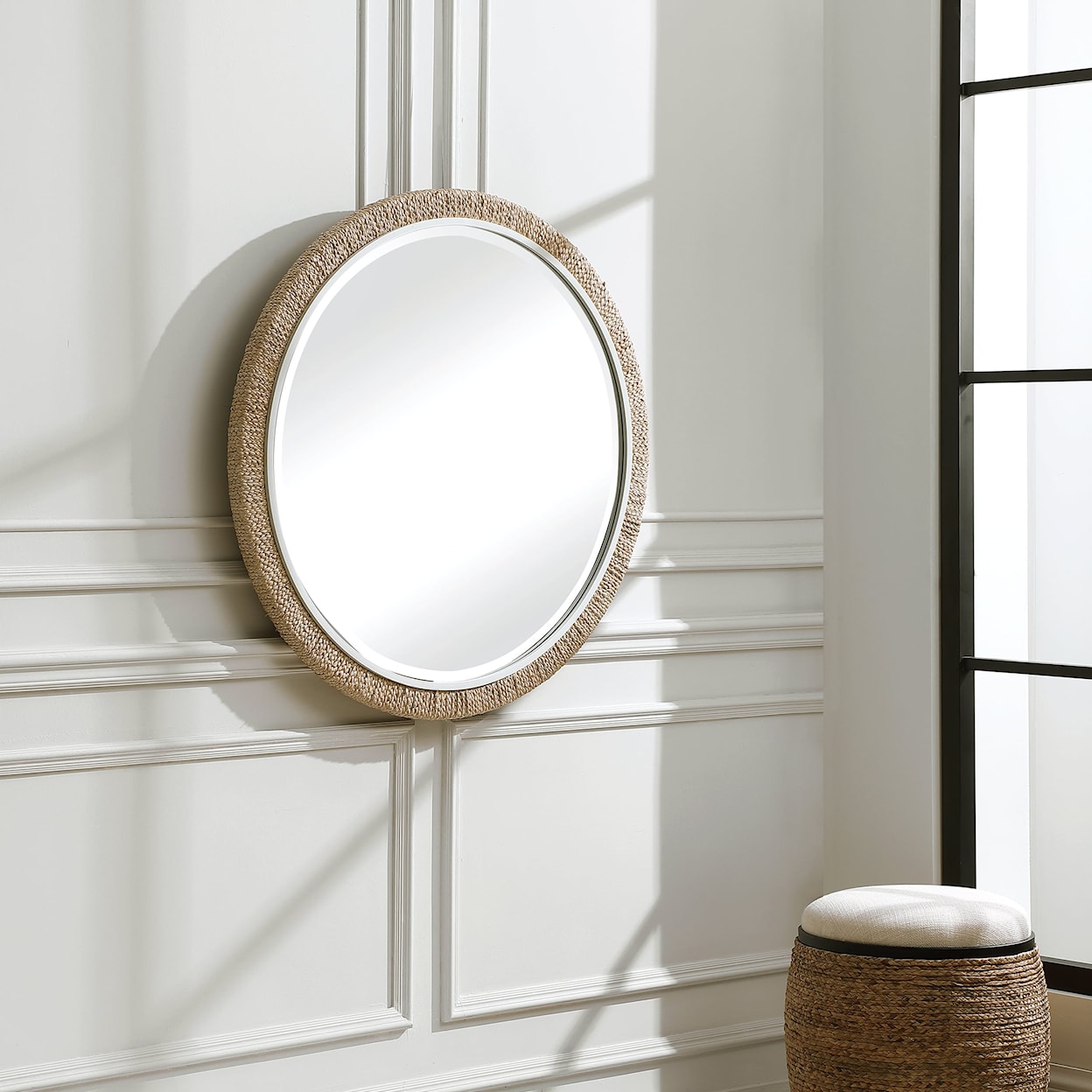 Uttermost Mirrors - Round Carbet Round Mirror