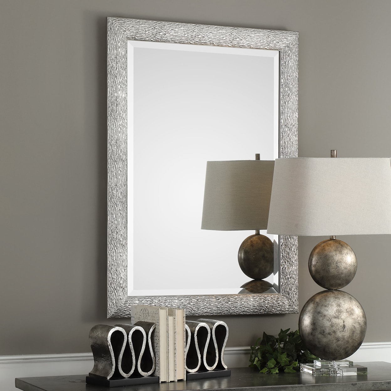 Uttermost Mirrors Mossley Metallic Silver Mirror