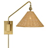 Uttermost Phuvinh Phuvinh 1 Light Rattan Shade Sconce