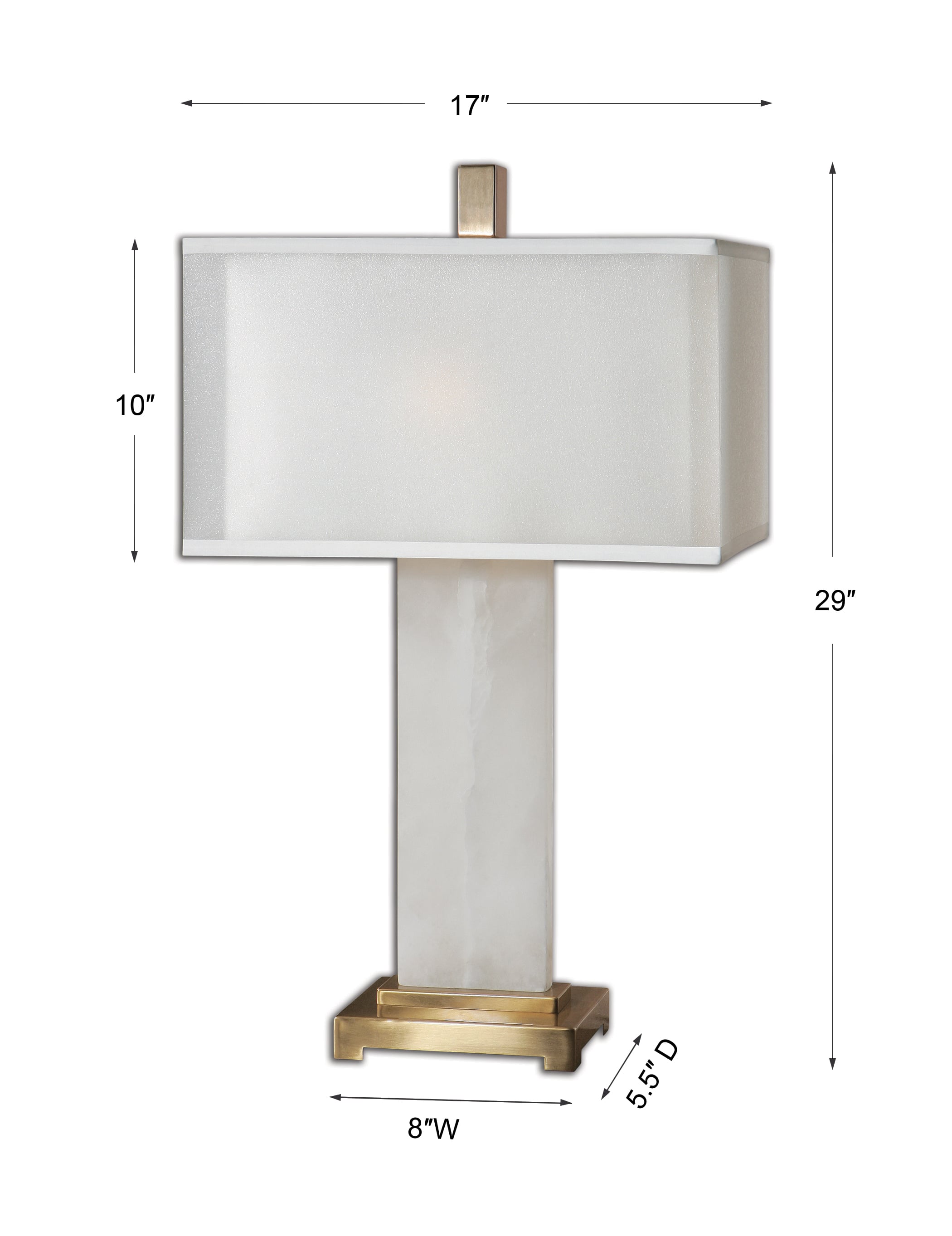 Uttermost Table Lamps Athanas alabaster Lamp