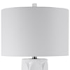 Uttermost Table Lamps Sinclair White Table Lamp