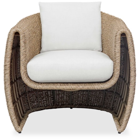 Tropic Golden Flax Outdoor Lounge Chair