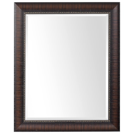 Wythe Burnished Wood Mirror