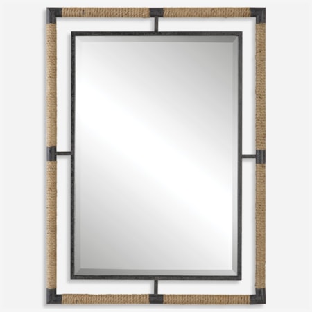 Melville Iron & Rope Mirror