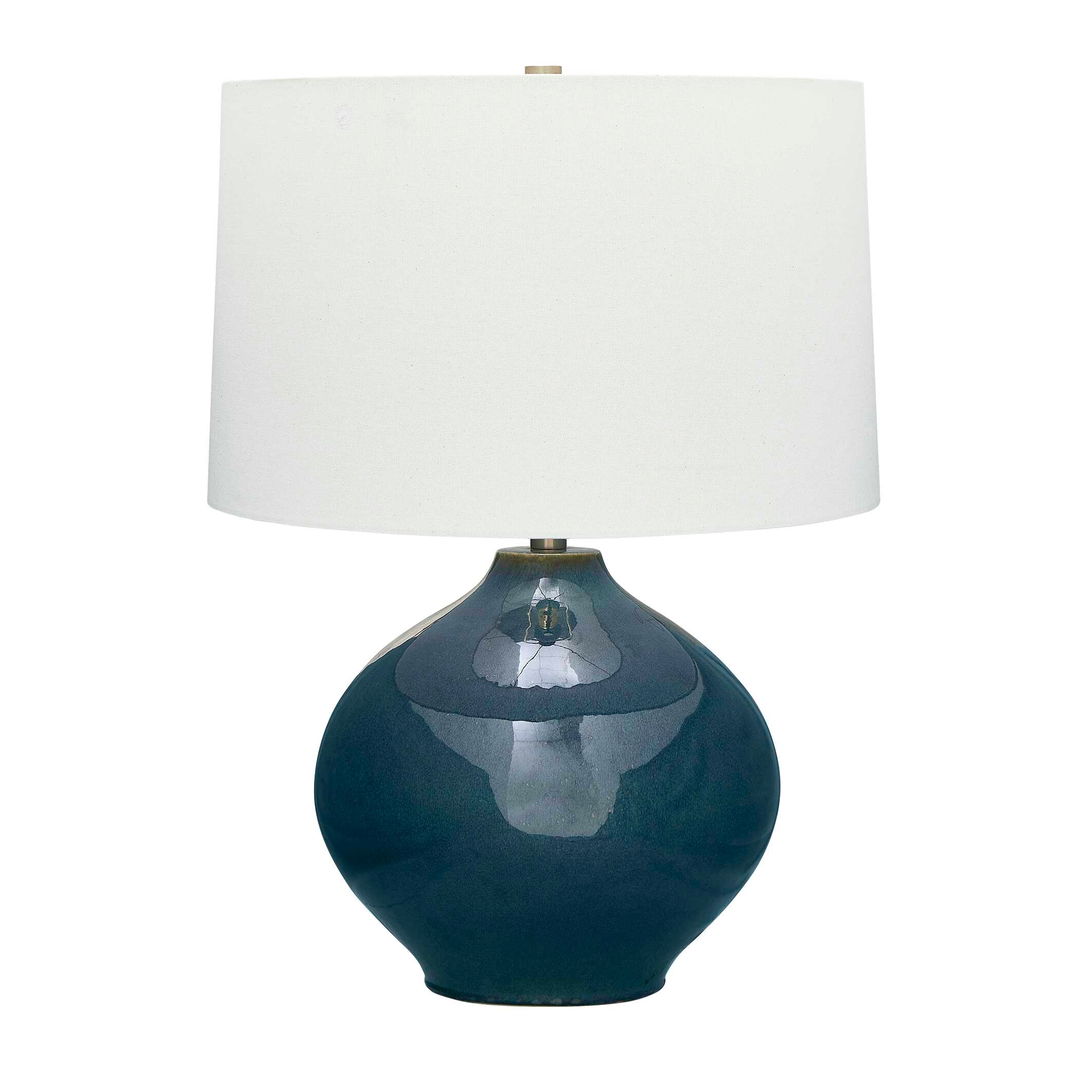 Corrine Deep Blue Table Lamp