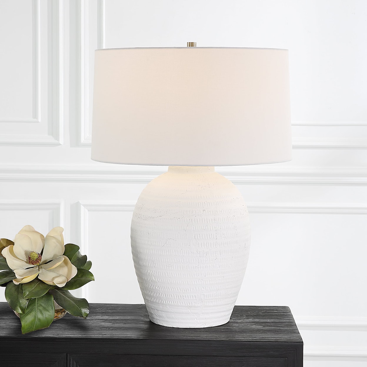 Uttermost Reyna Reyna Chalk White Table Lamp