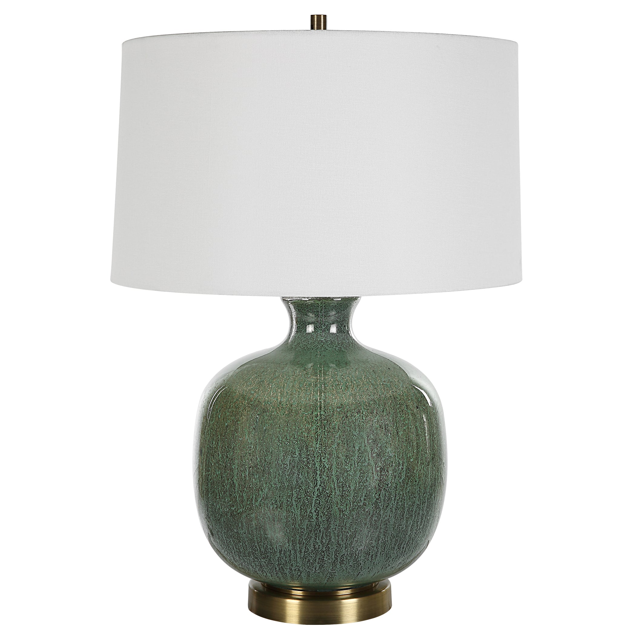 Nataly Aged Green Table Lamp