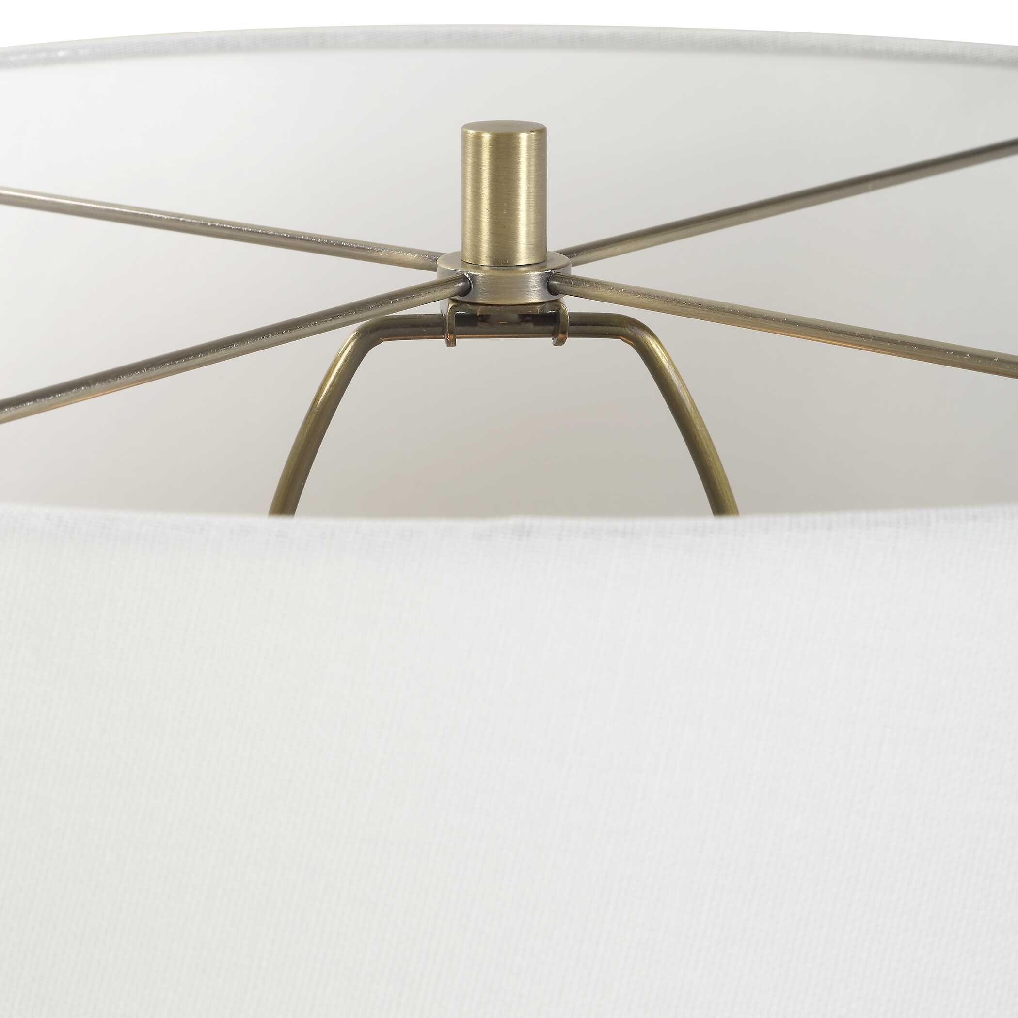 Uttermost Nocturne Nocturne Aged Black Table Lamp