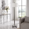 Uttermost Counteract Rust Metal Floor Lamp with Tapered Base