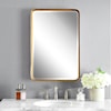 Uttermost Mirrors Crofton Antique Gold Mirror