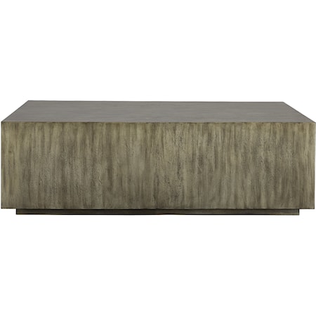 Kareem Modern Gray Coffee Table