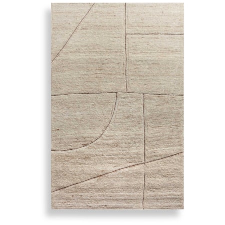 Kenyan Geometric 6 X 9 Rug