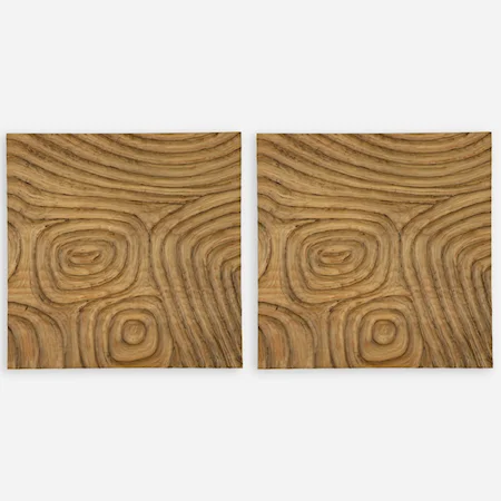 Channels Wood Wall Decor