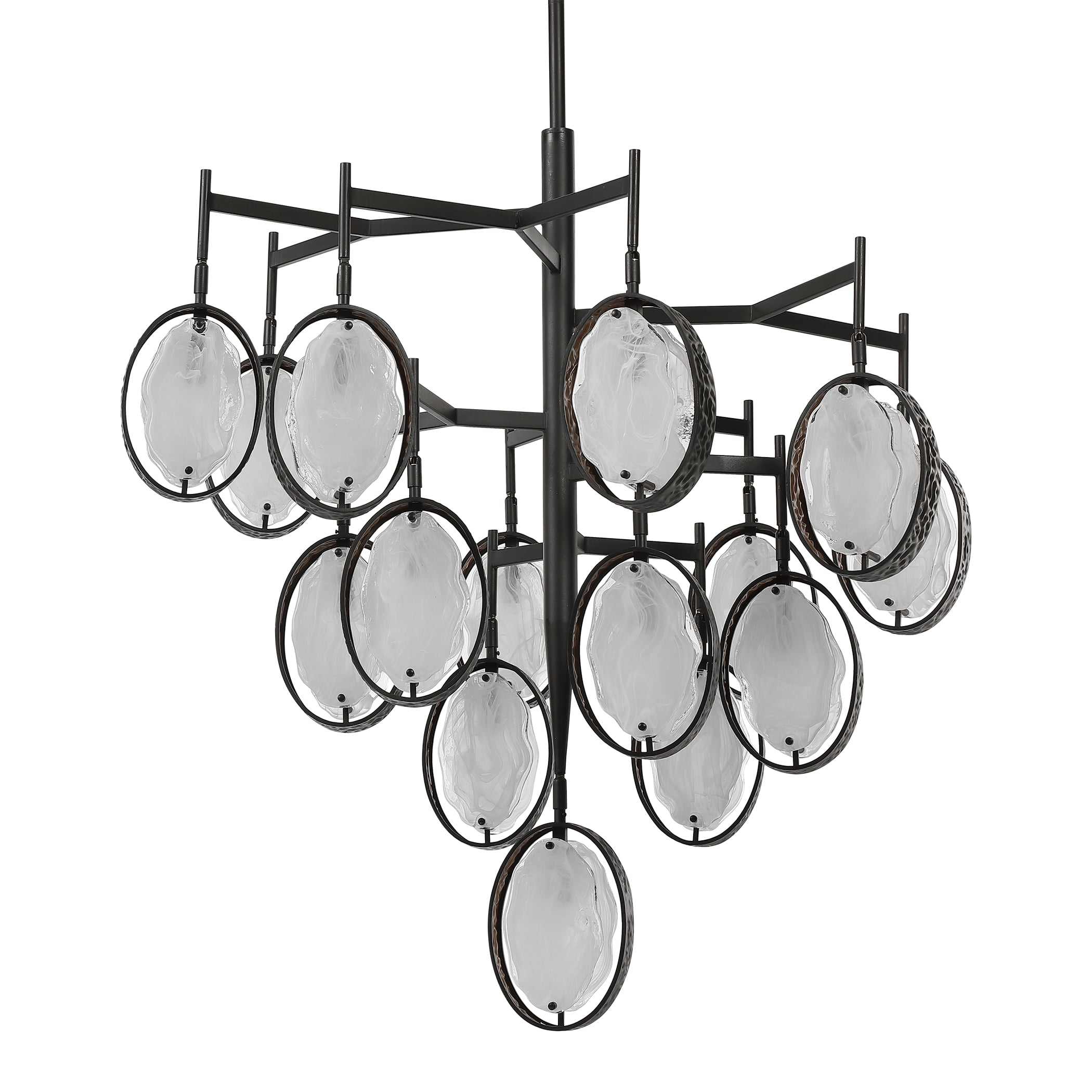 Maxin 15 Light Large Bronze Chandelier