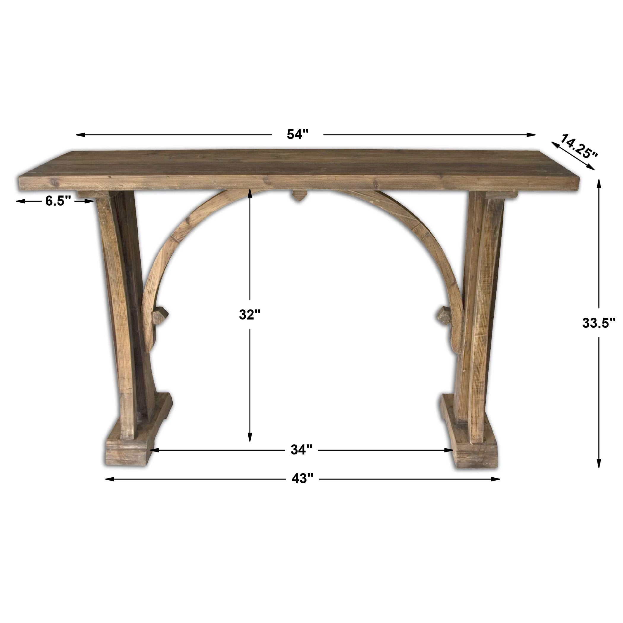 Uttermost Accent Furniture - Occasional Tables Genessis Console Table