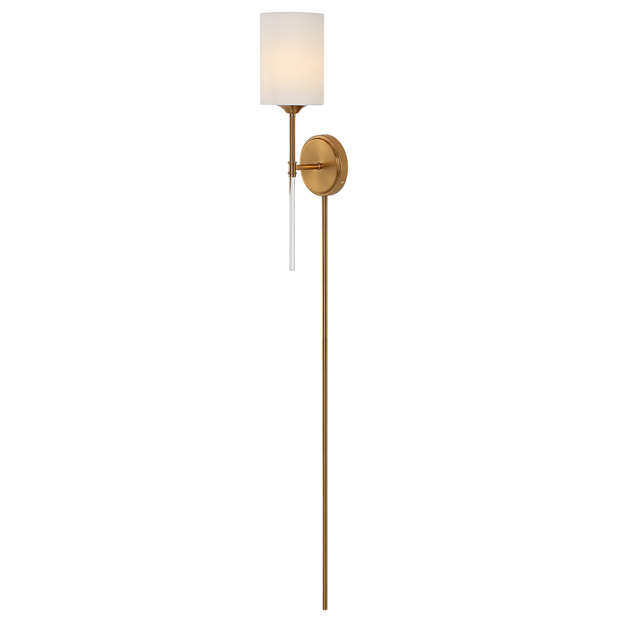 Uttermost Awyr Awyr 1 Light Brass Sconce