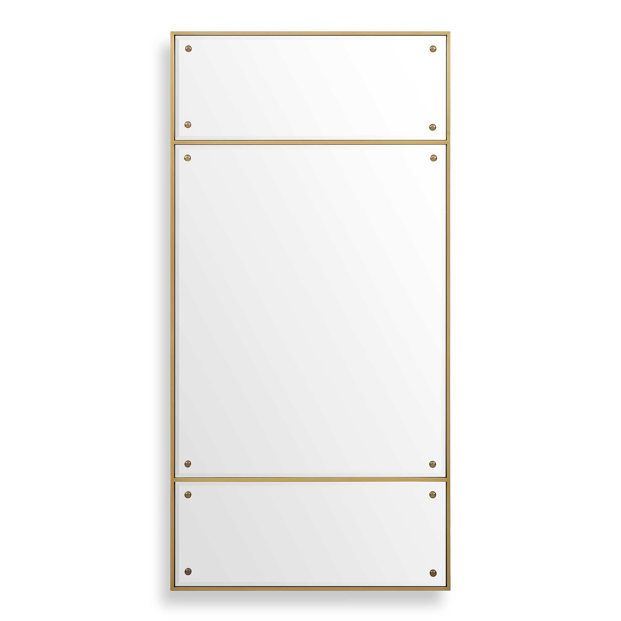 Wrenton Brass Rectangular Mirror
