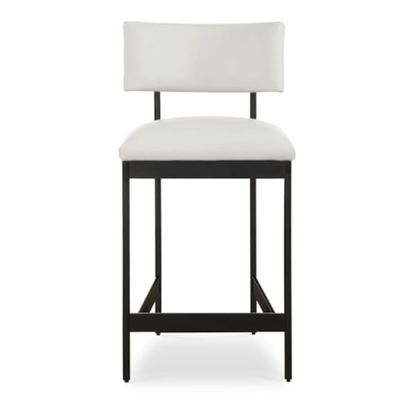 Apsley Black Counter Stool
