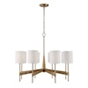 Uttermost Lautoka Lautoka Rattan 8 Light Chandelier