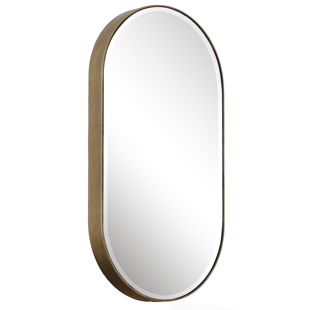 Uttermost Lago Lago Oval Gold Mirror