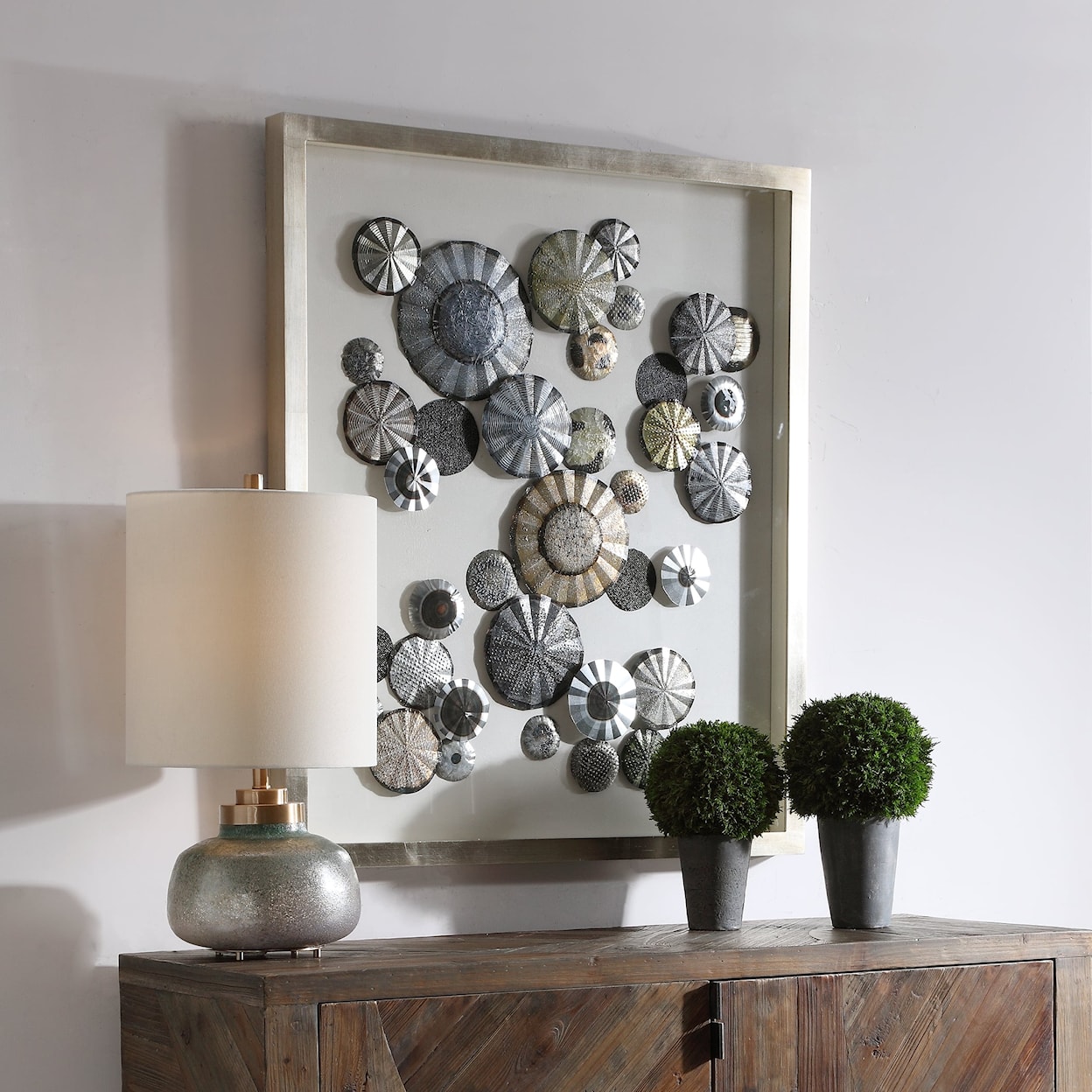 Uttermost Art Omala Abstract Shadow Box