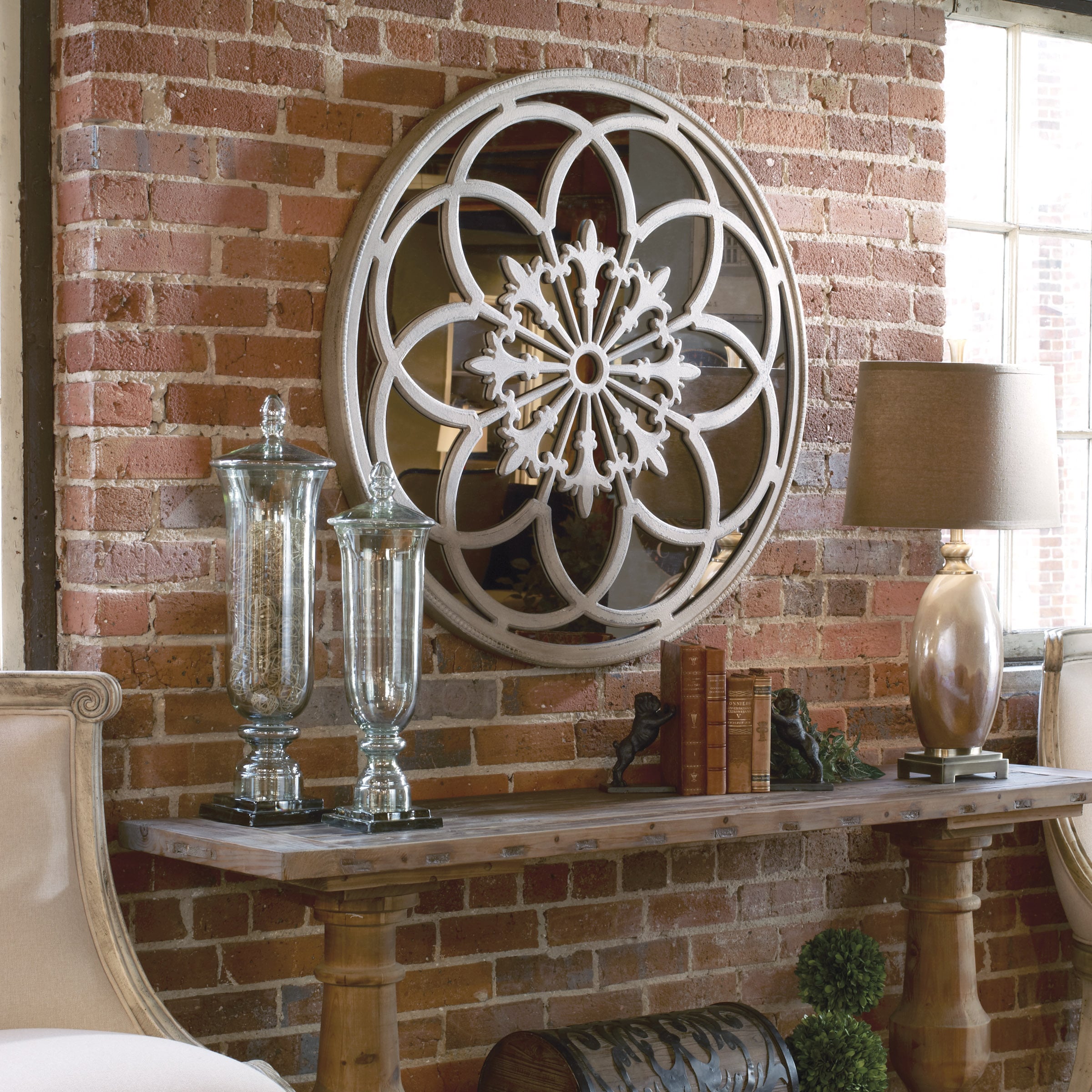 Uttermost Mirrors - Round Conselyea Round Mirror