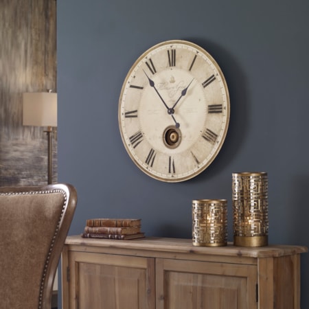 Harrison Gray 23&quot; Wall Clock