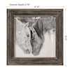 Uttermost Framed Prints Custom Black And White Horses Print