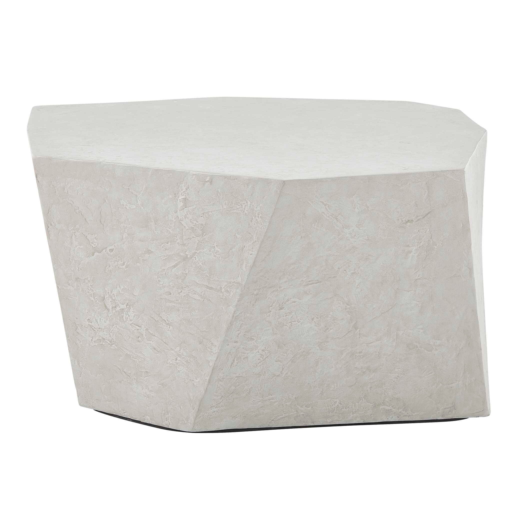 Parra Limestone Outdoor Coffee Table