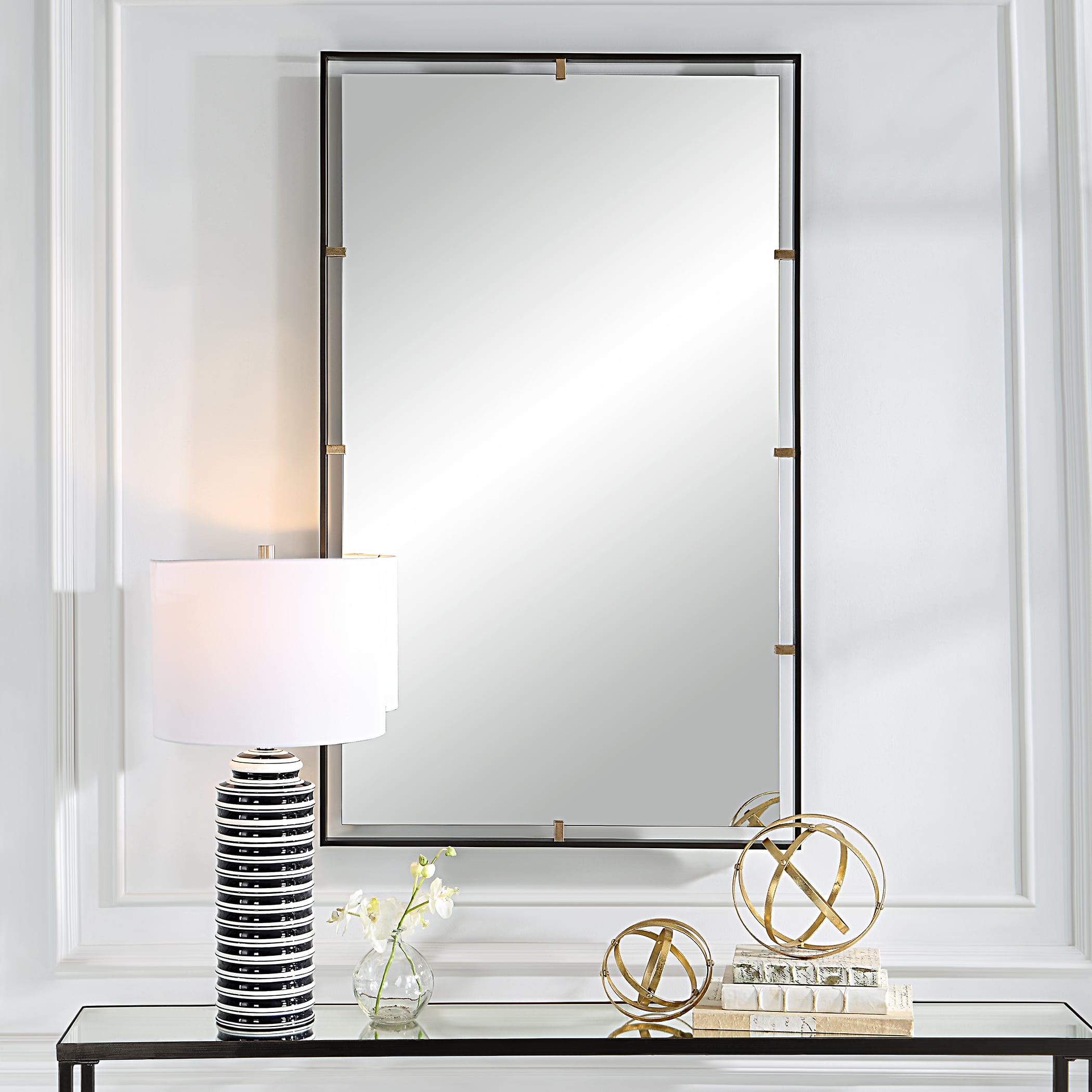 Uttermost Egon Egon Rectangular Bronze Mirror